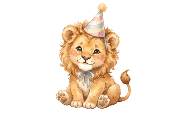 Bringing the Wild to Your Crafts with Cute Lion PNG Safari Party Designs