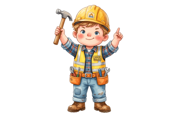 Construction Worker PNG: The Ultimate Cut File for DIY Pros