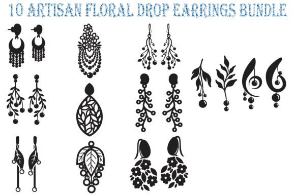 Elevate Your Craft Business with the Artisan Floral Drop Earrings Bundle