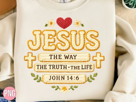 Elevating Faith-Based Designs: A Guide to Using the Jesus the Way Truth Life Christian PNG