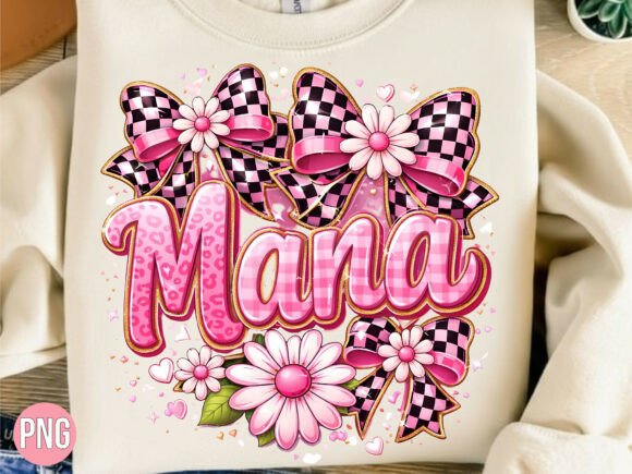Elevating Your Brand with the Mama Pink Leopard Bows Floral PNG Shirt Design