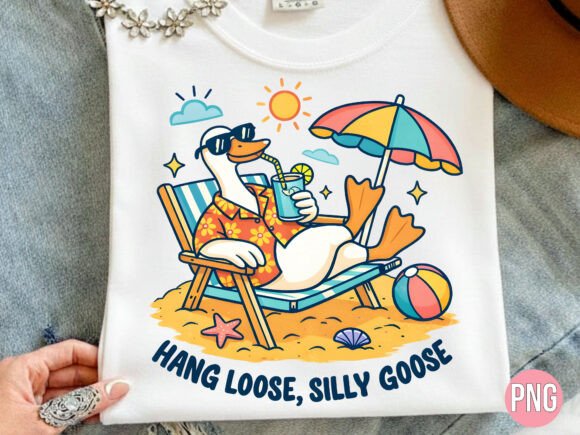 Evaluating the Hang Loose Silly Goose Summer PNG for Creative Projects