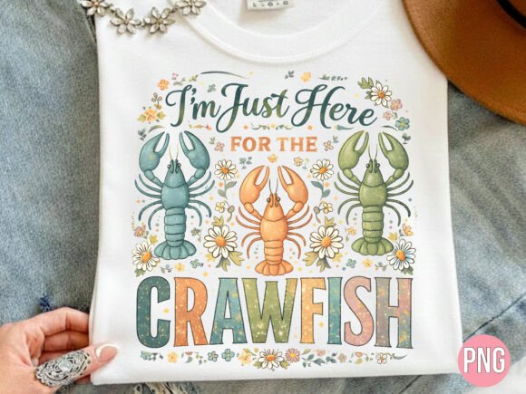 Im Just Here for the Crawfish PNG: A Creative Essential