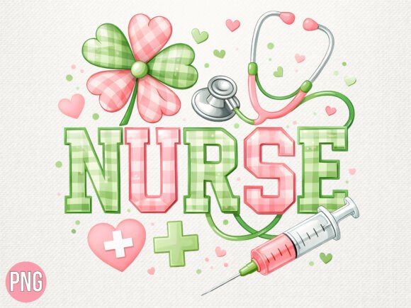 Integrating the Nurse St Patricks Day Clover PNG T-shirt Design into Your Creative Workflow