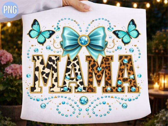 Strategic Branding with the Teal Mama Leopard Butterfly Jewel PNG