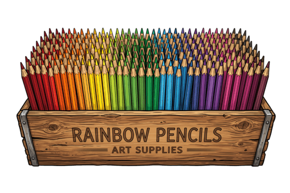 Unlocking Creativity with the Rainbow Pencil Box School Supplies PNG for DIY Success